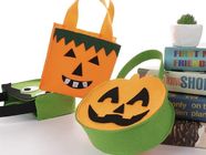 Non - Woven Felt Fabric Bags Trick Or Treat For Halloween Decorations